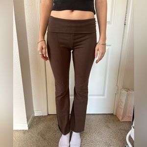 brown cotton flare leggings from Wild Fable Target